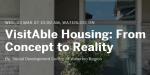 VisitAble Housing From Concept to Reality Tickets Wed 23 Mar 2016 at 10 00 AM Eventbrite